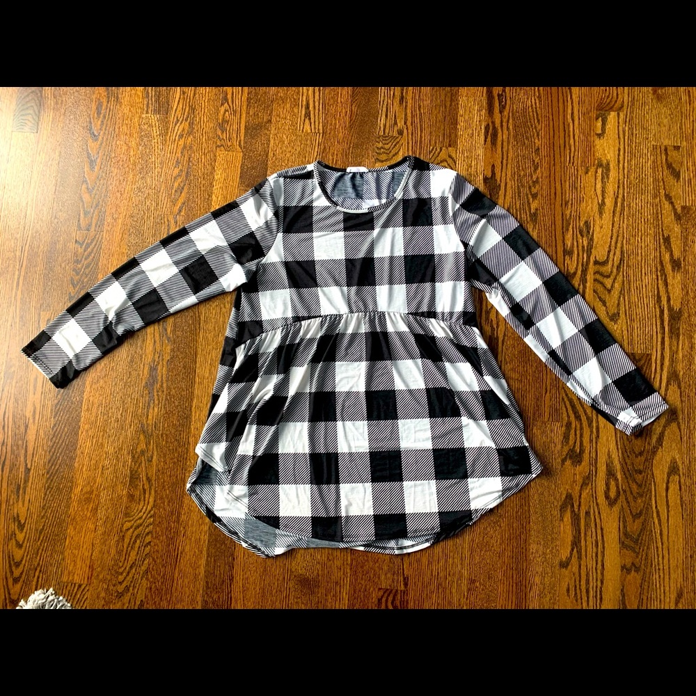 Plaid top!